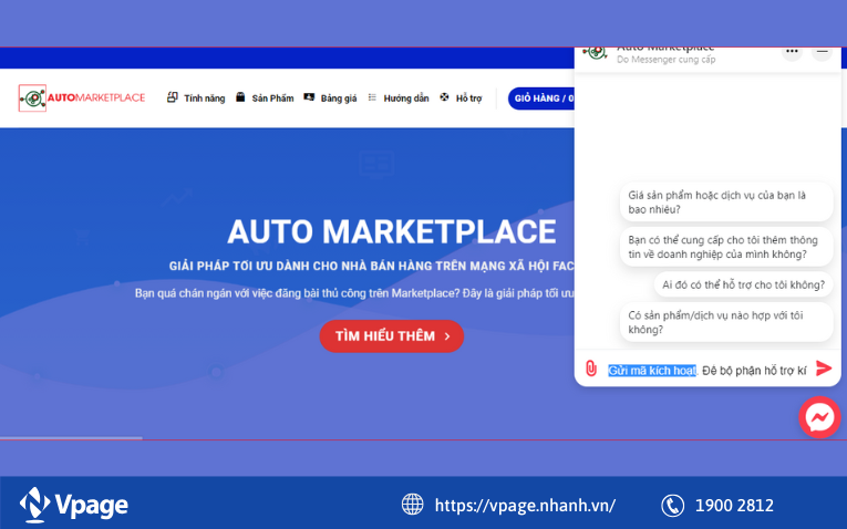 Công cụ Auto Marketplace