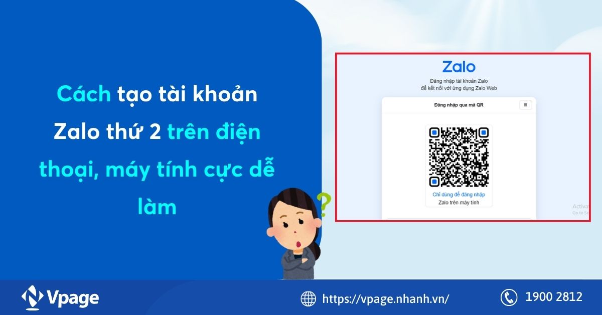 Cách tạo tài khoản Zalo thứ 2 trên điện thoại, máy tính cực dễ làm