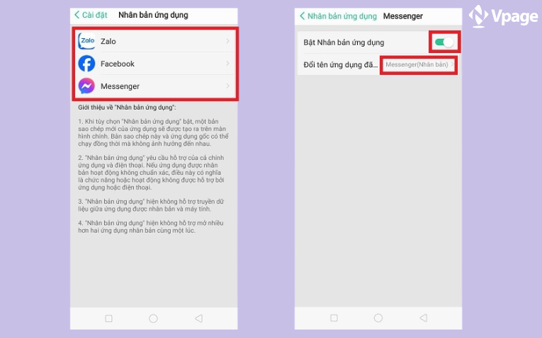 Cách kích hoạt tính năng “Nhân bản ứng dụng” trên Oppo
