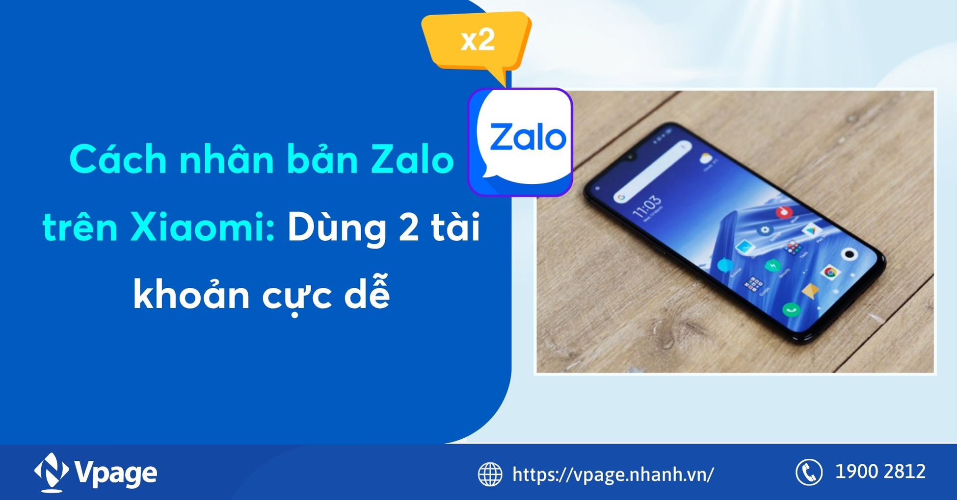 Cách nhân bản Zalo trên Xiaomi: Dùng 2 tài khoản cực dễ