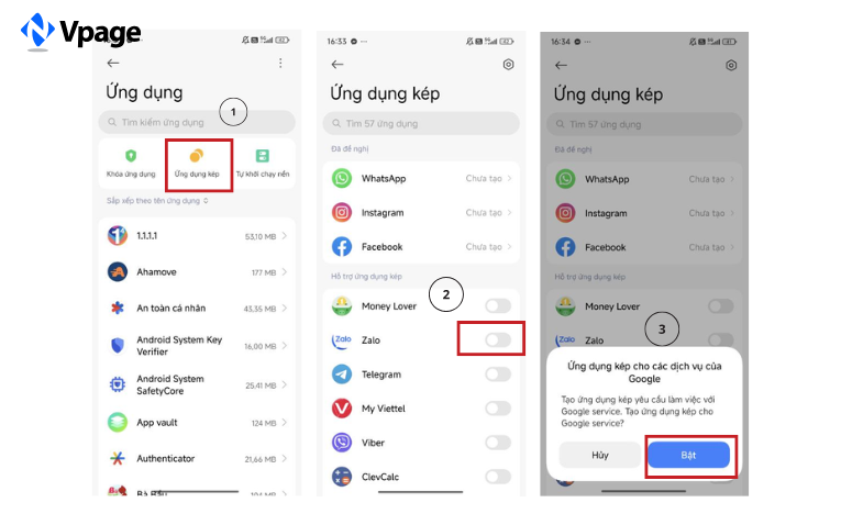 Sử dụng tính năng có sẵn của điện thoại Android