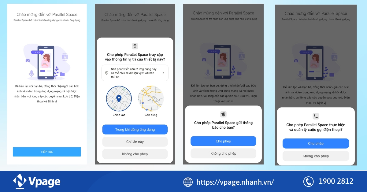 Cấp quyền truy cập cần thiết cho ứng dụng