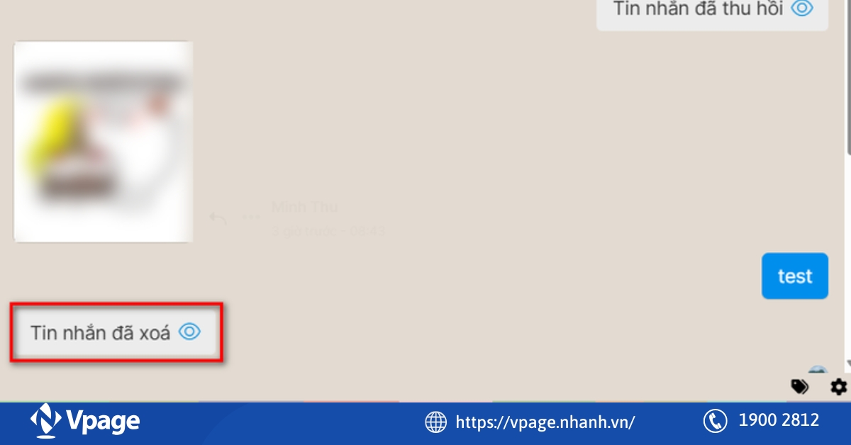 Tính năng xem tin nhắn bị thu hồi trên Zalo cá nhân 