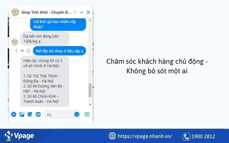 Chăm sóc khách hàng chủ động - Không bỏ sót một ai