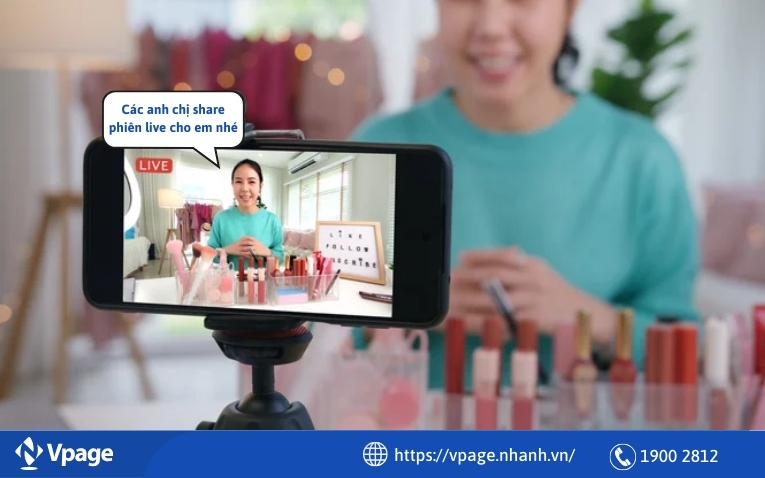 Khuyến khích mọi người like và chia sẻ