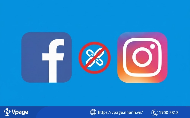 Một số lưu ý khi ngắt liên kết Facebook với Instagram