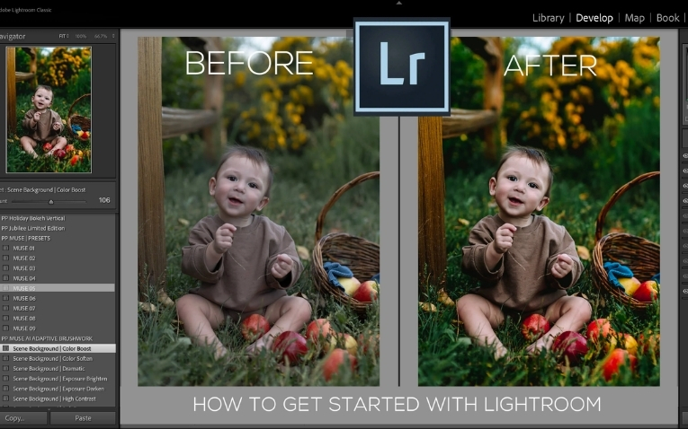 Sử dụng phần mềm Lightroom