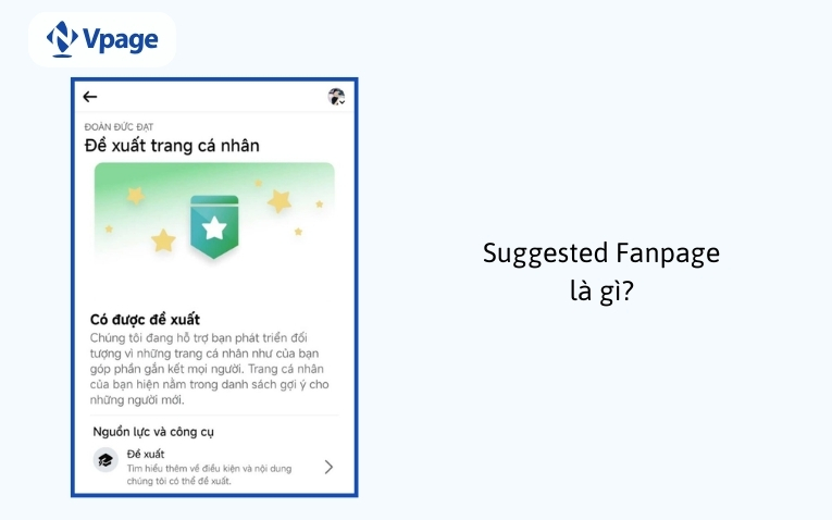 Suggested fanpage là gì? 