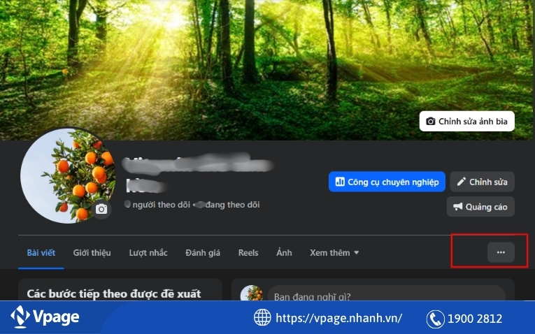 Nhấn vào biểu tượng trên