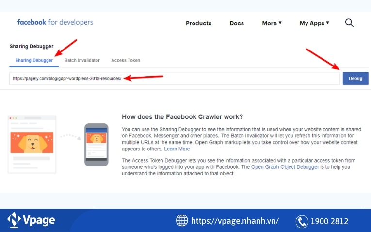 Facebook Sharing Debugger