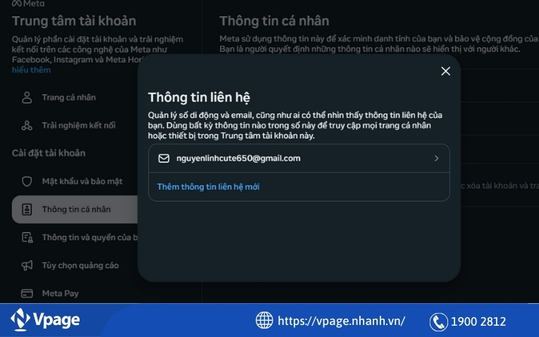 Thêm địa chỉ Email trên máy tính