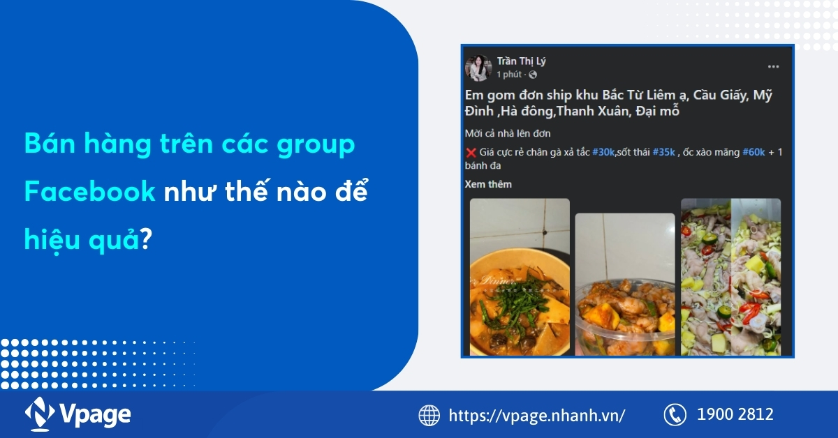Bán hàng trên các group Facebook như thế nào để hiệu quả