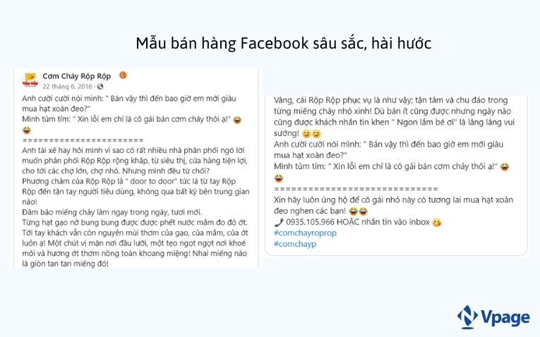  Mẫu bán hàng sâu sắc, hài hước