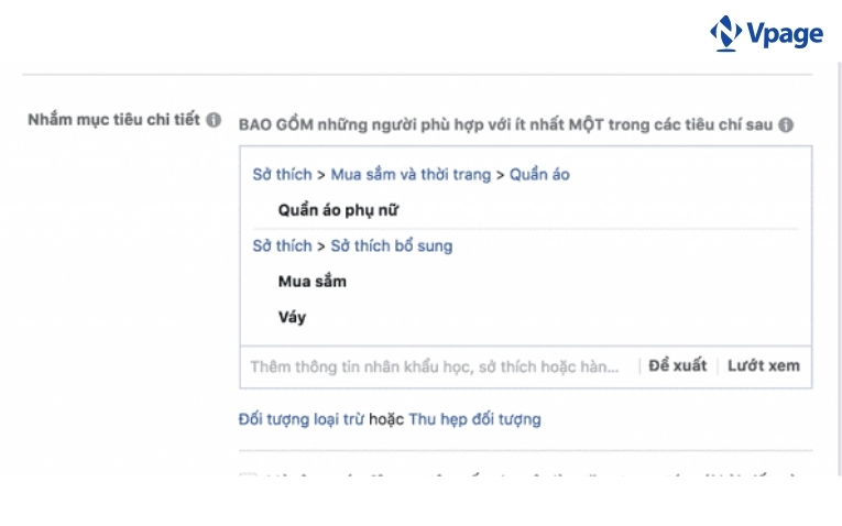 Cách thực hiện Target trực tiếp