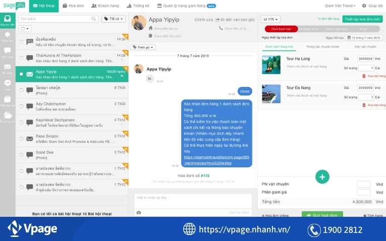 Phần mềm quản lý page Facebook Page 365