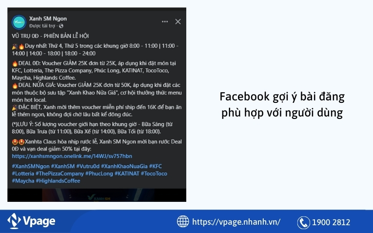Thuật toán Facebook gợi ý bài đăng phù hợp với người dùng