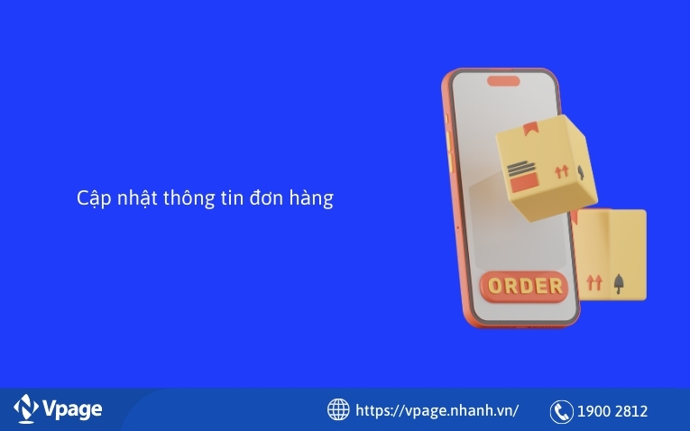 Cập nhật thông tin đơn hàng