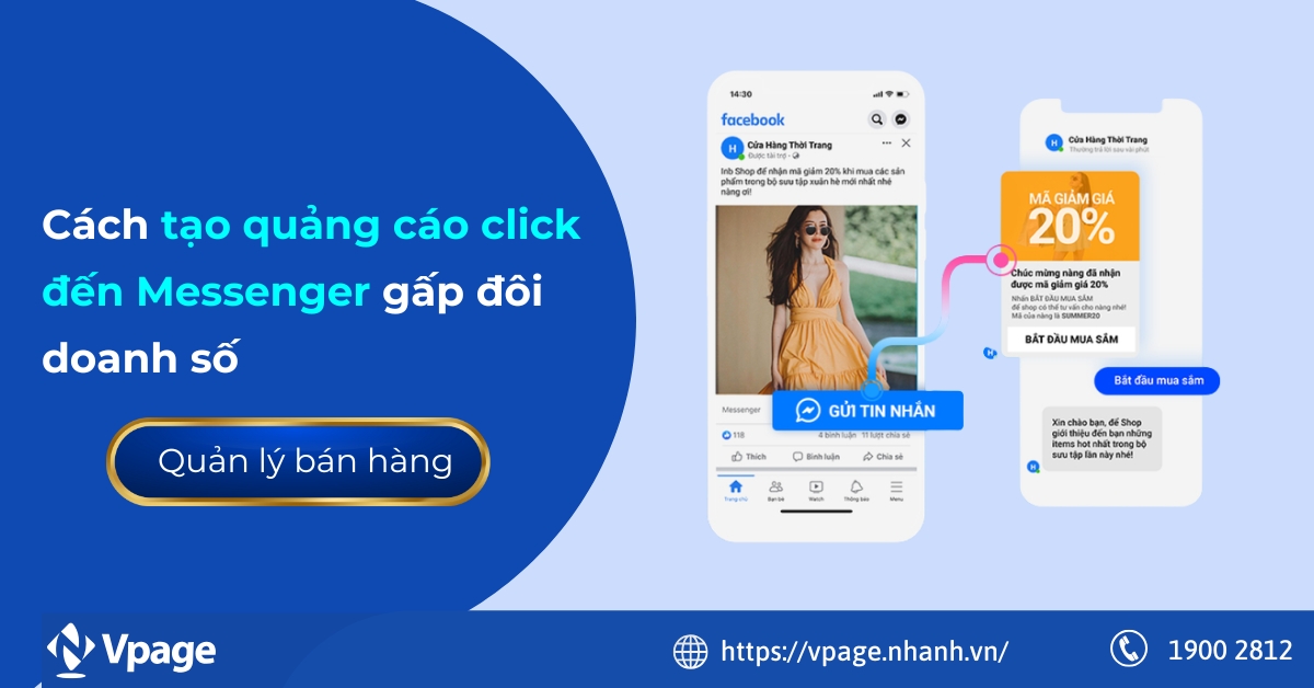 Cách tạo quảng cáo click đến Messenger gấp đôi doanh số 2025