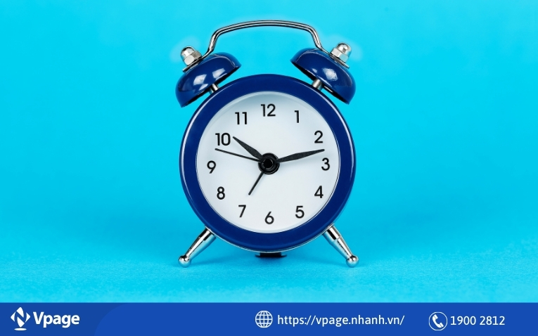 Đừng quên kiểm tra lại lịch trước khi chạy