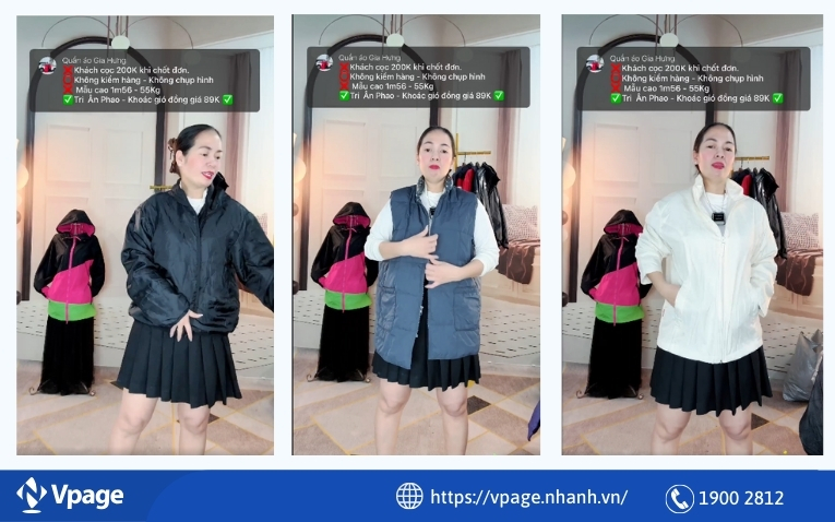 Một buổi Livestream trên Facebook