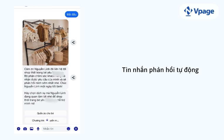 Tin nhắn trả lời tự động