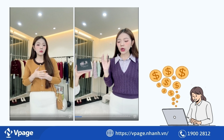 Thu nhập từ công việc Livestream trên Facebook