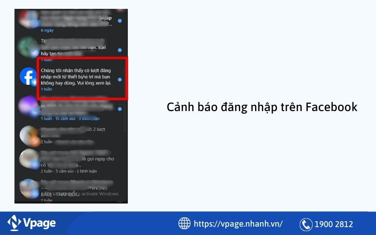 Cảnh báo kịp thời những hành động đăng nhập bất thường