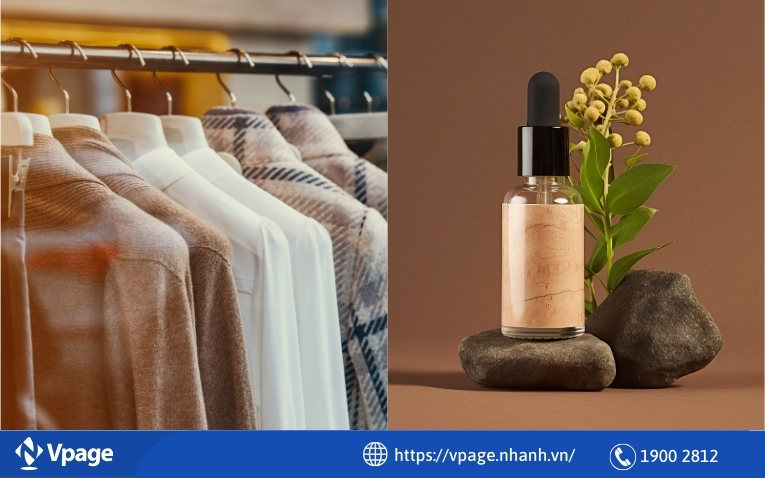 Quần áo, mỹ phẩm là hai mặt hàng được bán thường xuyên trên livestream