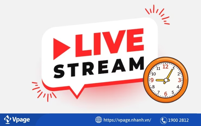 Thời gian livestream không nên quá dài tránh gây mệt mỏi, nhàm chán