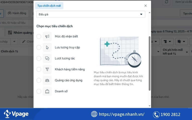 Mục tiêu chiến dịch 