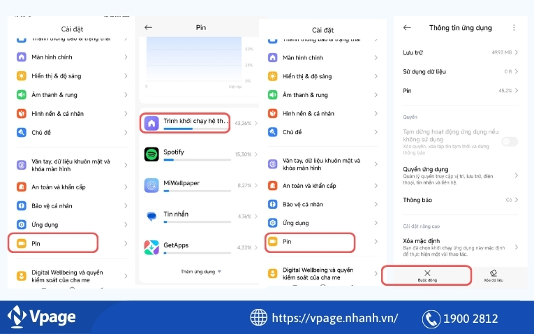 Tắt ứng dụng chạy ngầm trên điện thoại Android