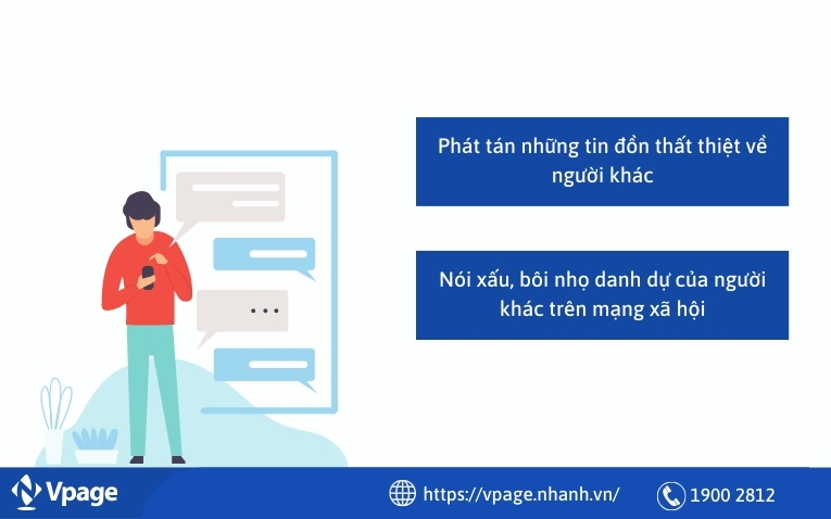 Đăng nội dung sử dụng từ ngữ gây xúc phạm người khác sẽ bị vi phạm tiêu chuẩn cộng đồng