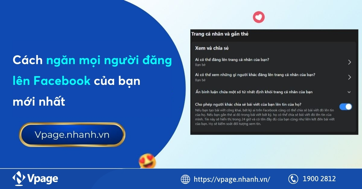 Cách ngăn mọi người đăng lên Facebook của bạn mới nhất 