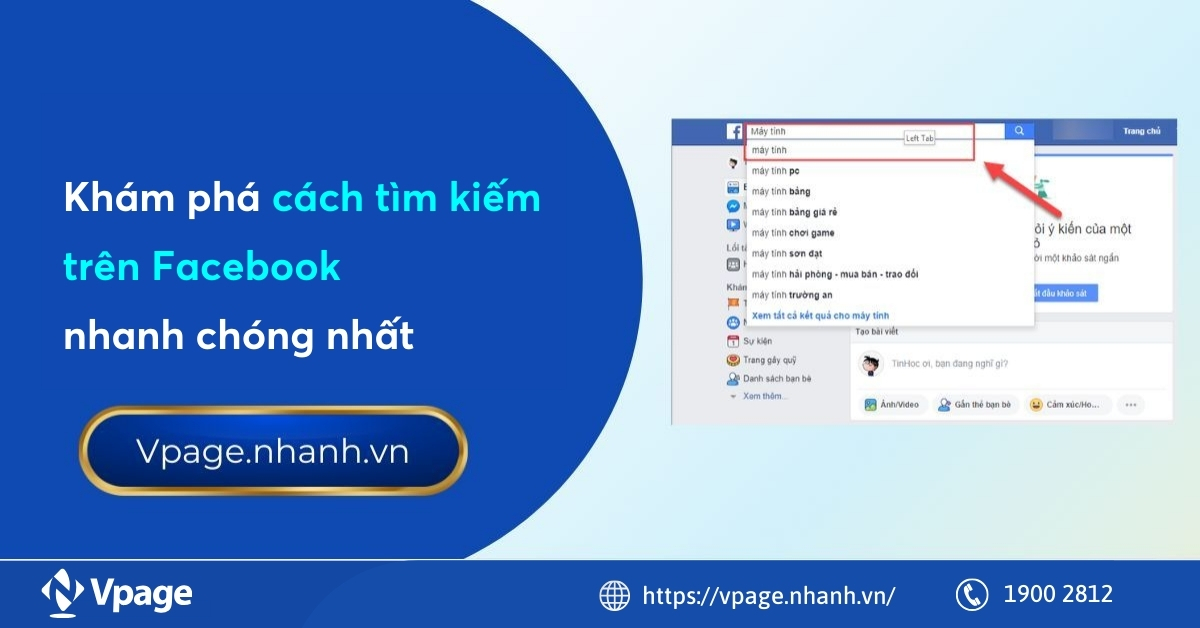 Khám phá cách tìm kiếm trên Facebook nhanh chóng nhất