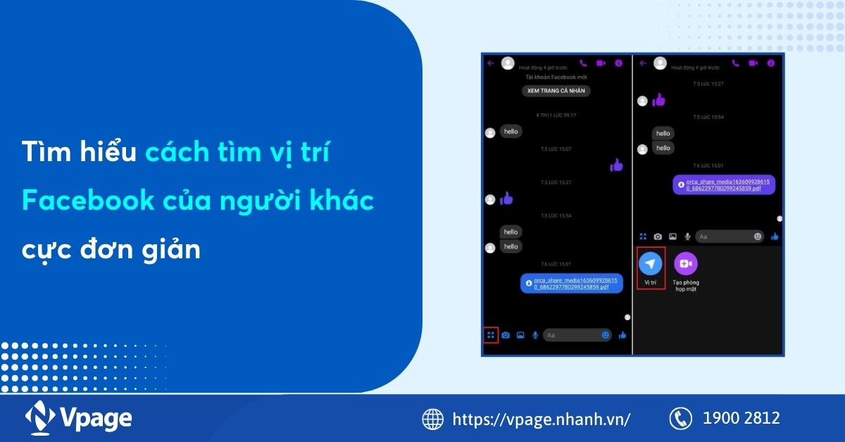 Tìm hiểu cách tìm vị trí Facebook của người khác cực đơn giản