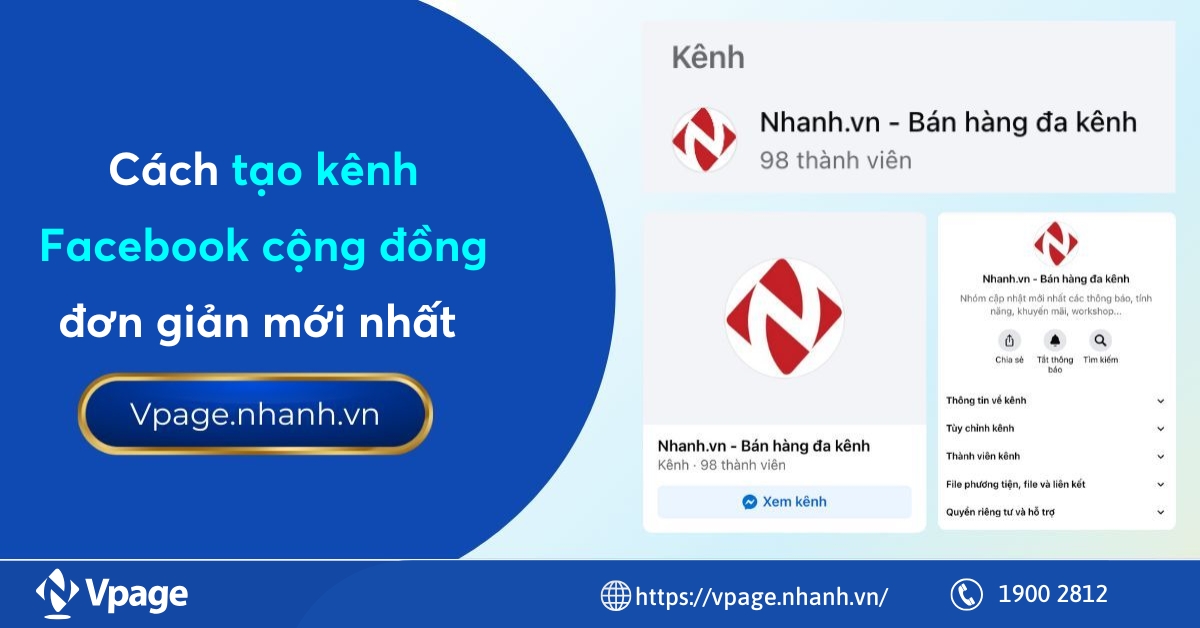 Cách tạo kênh Facebook cộng đồng đơn giản mới nhất