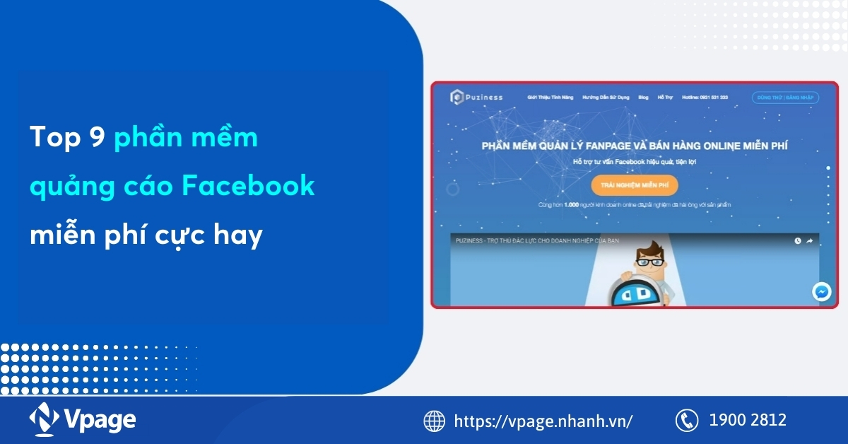 Top 9 phần mềm quảng cáo Facebook miễn phí cực hay