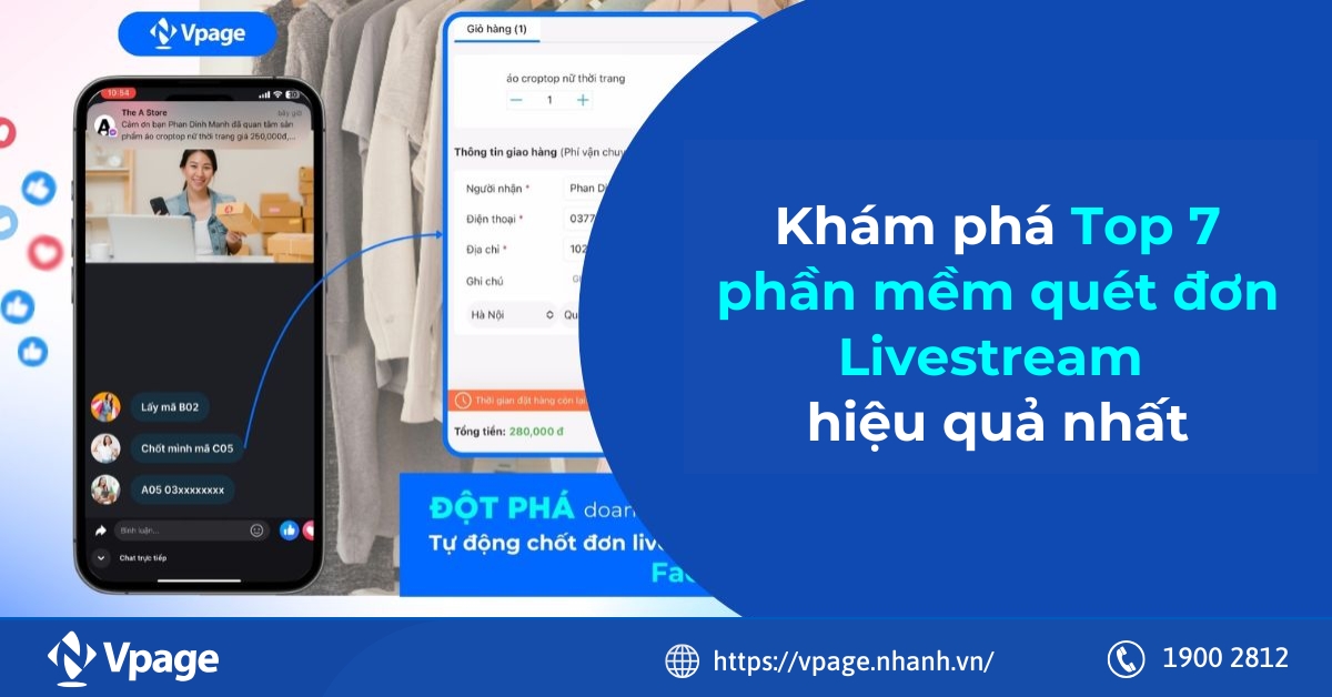 Khám phá Top 7 phần mềm quét đơn Livestream hiệu quả nhất