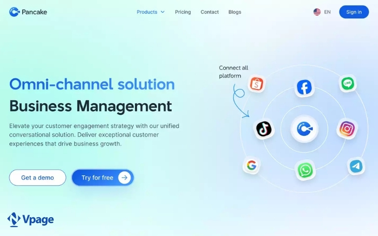 Phần mềm quản lý chat Fancake Pancake