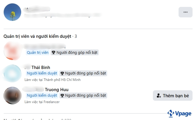 Liên hệ với quản trị viên nhóm 