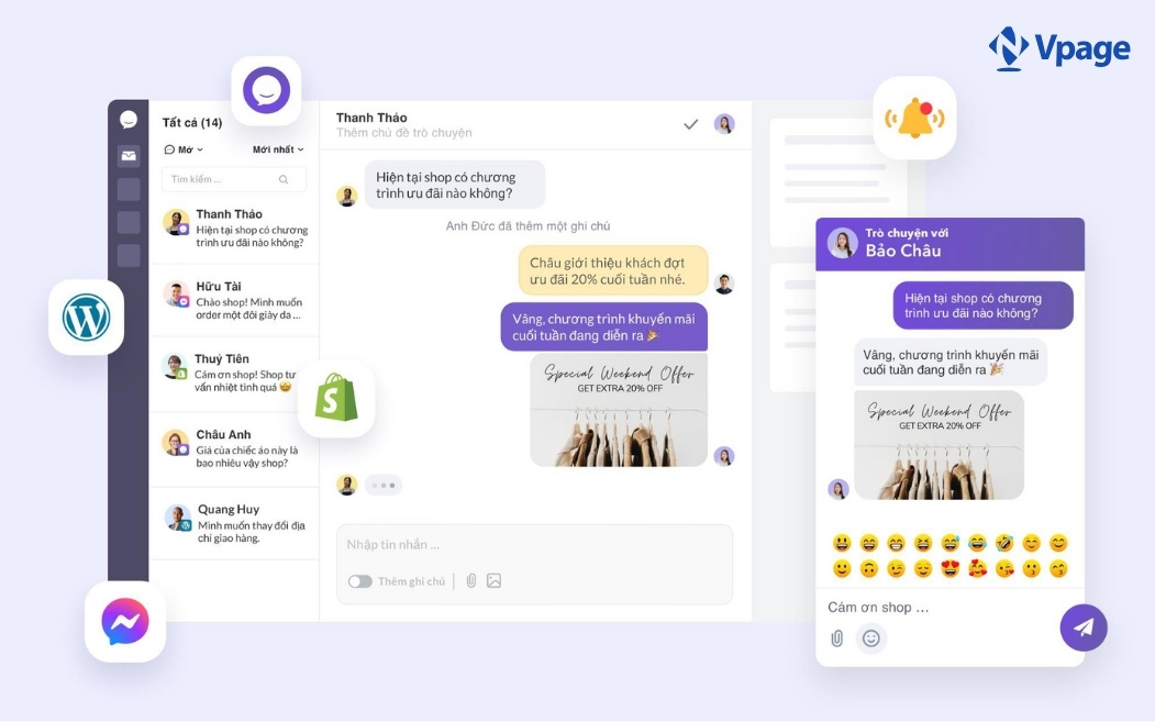  Phần mềm chat miễn phí Chative