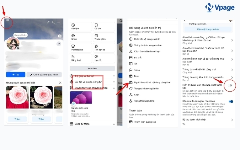Cách tắt chế độ bình luận phù hợp trên Facebook 