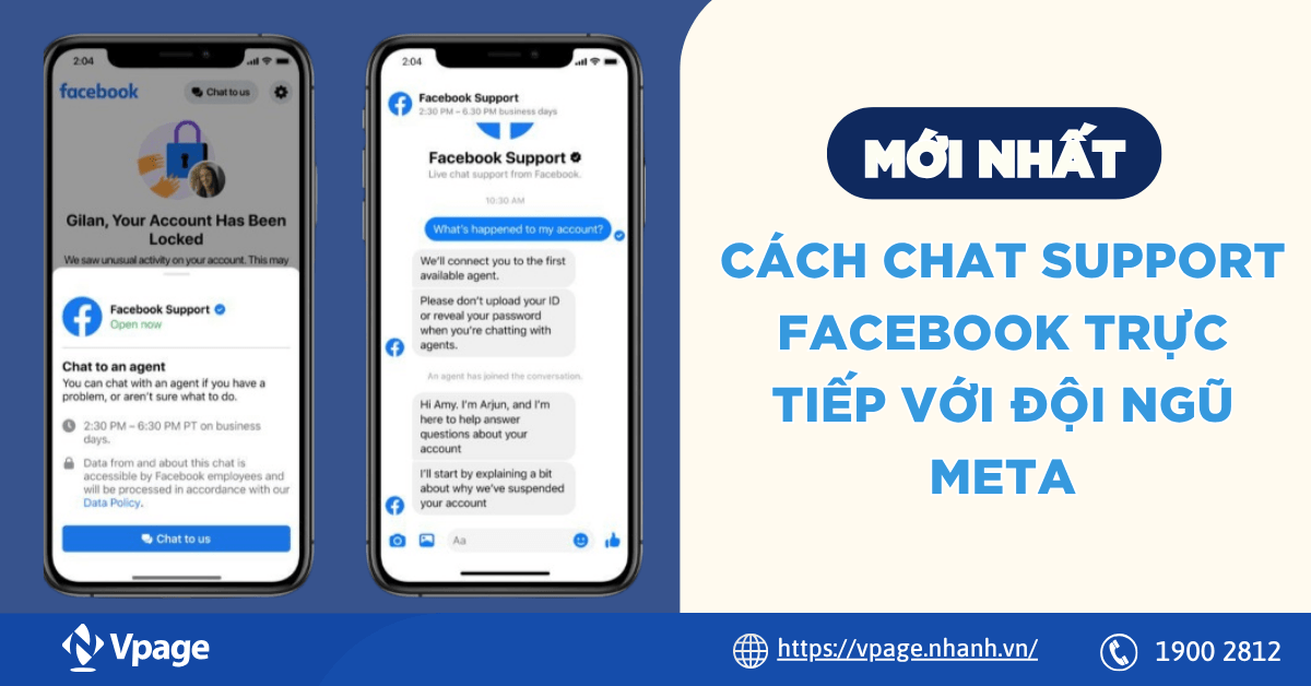 Cách chat support Facebook trực tiếp với đội ngũ Meta mới nhất