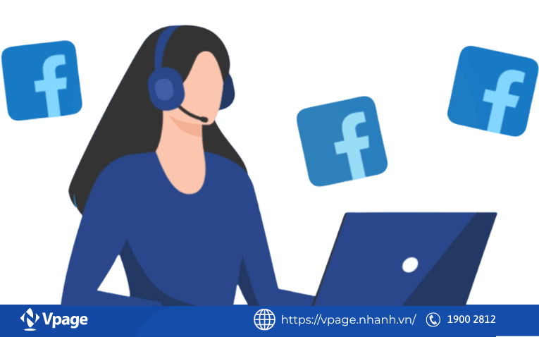 Chat support Facebook là hình thức liên hệ trực tiếp với đội ngũ hỗ trợ của Facebook