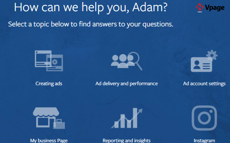 Liên hệ trang thông tin hỗ trợ dành cho nhà quảng cáo