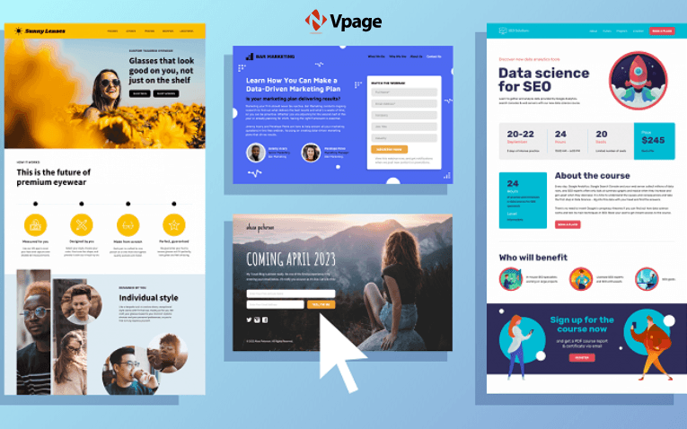 Xây dựng cấu trúc landing page