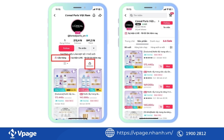 Cách mua hàng trên TikTok Shop qua kênh bán hàng