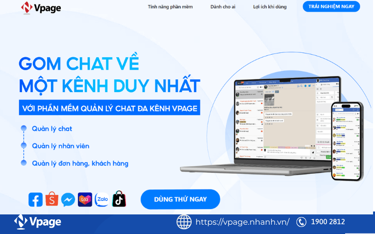 Landing Page là một trang web độc lập cho từng chiến dịch quảng cáo