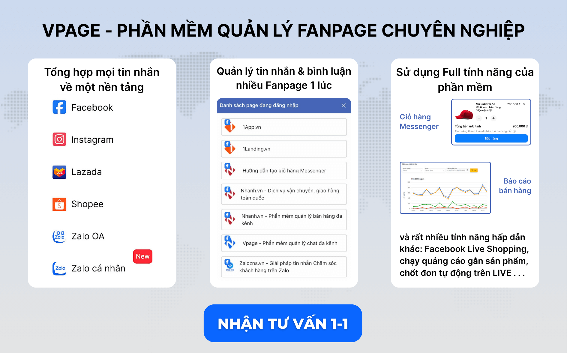 Vpage - phần mềm quản lý fanpage chuyên nghiêp