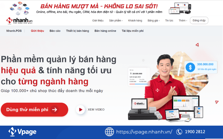 Website gồm nhiều trang thông tin giới thiệu tổng quan về doanh nghiệp